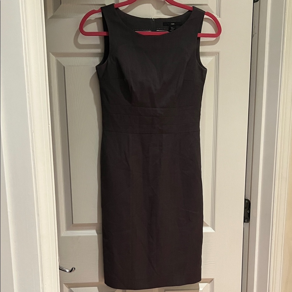 H&M Elegant Dark Gray Midi Dress
